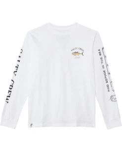 Salty Crew Ahi Mount Long Sleeve Tee (Little Kids/Big Kids) | Shirts & Tops