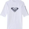 Roxy Kids Whole Hearted Short Sleeve (Big Kids) | Swimwear