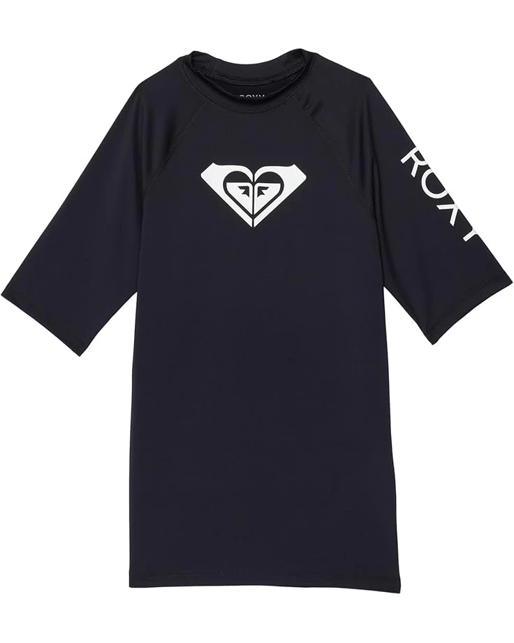 Roxy Kids Whole Hearted Short Sleeve Rashguard (Big Kids) | Swimwear 3 Roxy Kids Whole Hearted Short Sleeve Rashguard (Big Kids) | Swimwear
