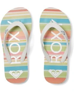 Roxy Kids RG Tahiti VII (Little Kid/Big Kid) | Slippers -Closet Daily Shop 618VnMIBBJL. AC SR736920