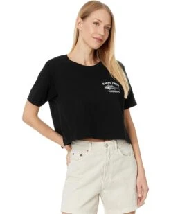 Salty Crew Big Blue Crop Tee | Shirts & Tops