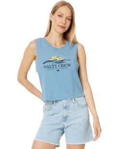 Salty Crew Soarin' Cropped Tank | Shirts & Tops