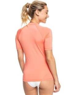 Roxy Whole Hearted Short Sleeve Rashguard | Swimwear -Closet Daily Shop 71Dpra0U2CL. AC SR736920