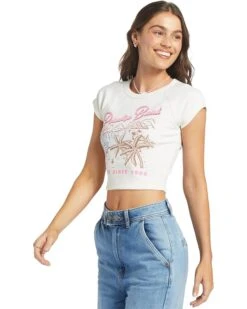 Roxy Paradise Bound Cropped T-Shirt | Shirts & Tops