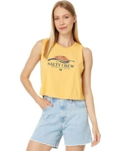 Salty Crew Soarin' Cropped Tank | Shirts & Tops -Closet Daily Shop 71N7BqQyeNL. AC SR736920