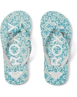 Roxy Kids RG Pebbles VII (Little Kid/Big Kid) | Slippers -Closet Daily Shop 71a5YrZTFfL. AC SR736920