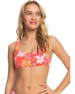 Roxy Meadow Flowers Bralette Bikini Top | Swimwear