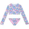 Roxy Kids Outline Floral Crop Rg Set (Big Kid) | Swimwear -Closet Daily Shop 71sXRsg33lL. AC SR736920