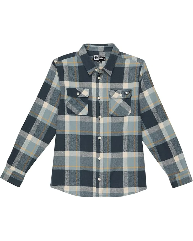 Salty Crew Kids Dawn Patrol Long Sleeve Flannel (Little Kids/Big Kids) | Shirts & Tops 3 Salty Crew Kids Dawn Patrol Long Sleeve Flannel (Little Kids/Big Kids) | Shirts & Tops
