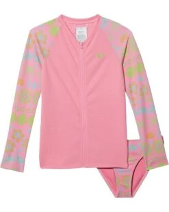 Roxy Kids Beach Day Together Long Sleeve Rashguard Set (Toddler/Little Kids/Big Kids) | Swimwear