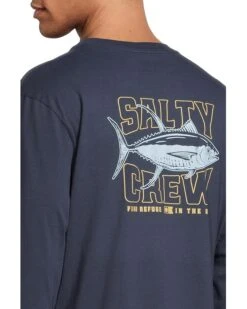 Salty Crew Big Game Long Sleeve Tee | Shirts & Tops -Closet Daily Shop 81T1k68RWL. AC SR736920